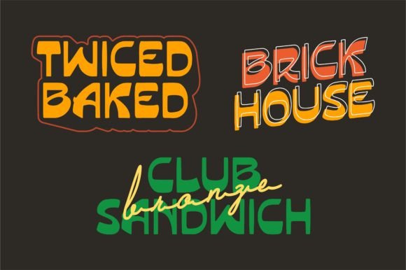 Patrisca Font PNG with transparent background - Preview 4