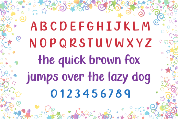 Ready to Party Font PNG with transparent background - Preview 1