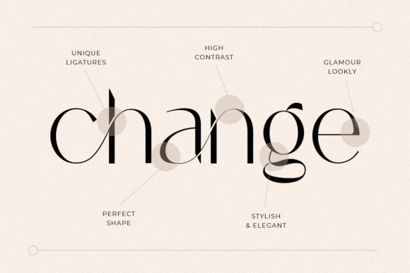 Rebeca Font PNG with transparent background - Preview 4
