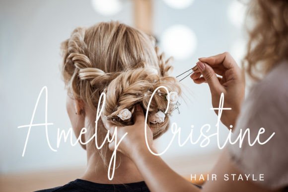 Romantic Sweety Font PNG with transparent background - Preview 2