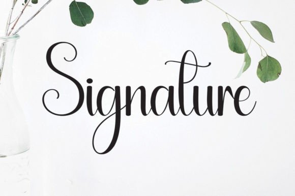 Butterfly Font - Preview 2