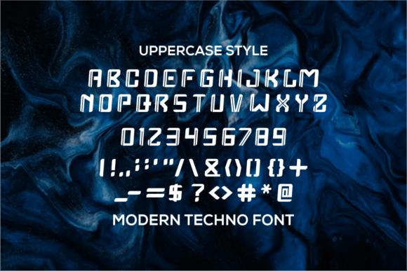 Adefptex Font - Preview 3