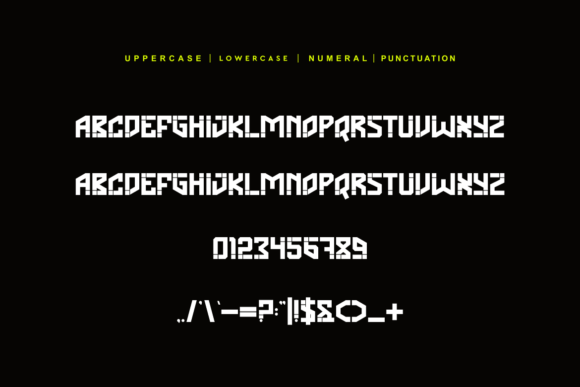 Akegred Jenkang Font - Preview 3