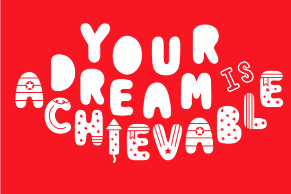 American Holidays Font - Preview 4