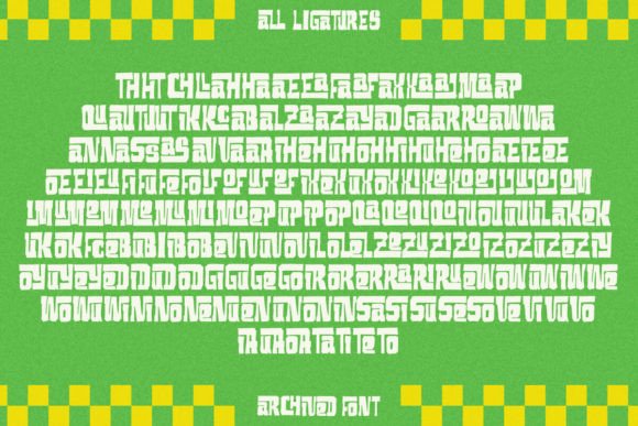 Archived Font - Preview 5