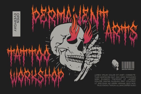 Astaroth Textura Font - Preview 4