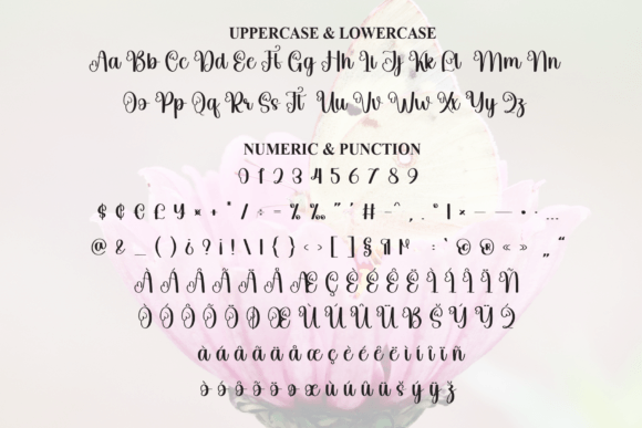 Baby Butterfly Font - Preview 6