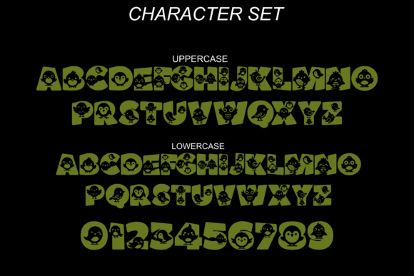 Bird Font - Preview 2