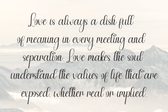Bride Font - Preview 5