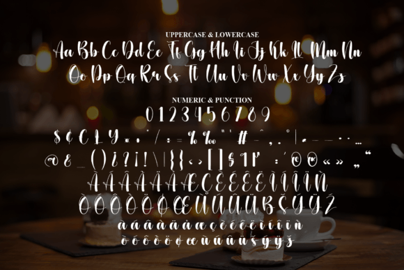Caffe Midnight Font - Preview 6