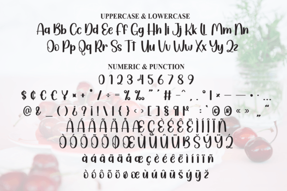 Cherry Rustic Font - Preview 6