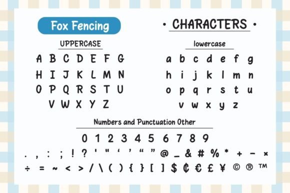 Fox Memory Font PNG with transparent background - Preview 6