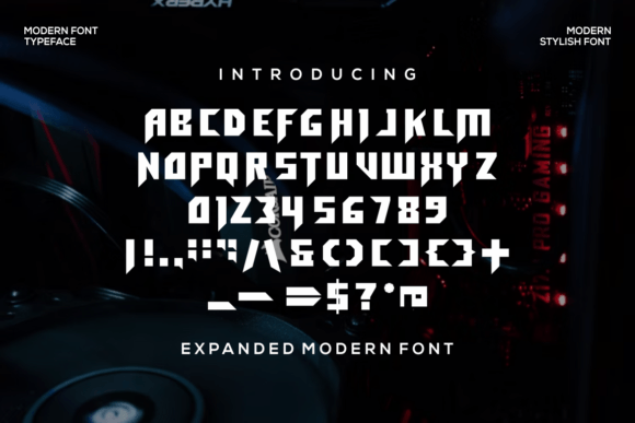 Gavlexs Font - Preview 3