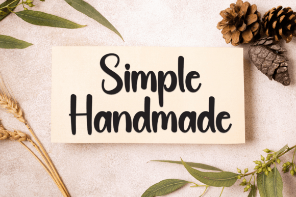 Handmade Font - Preview 4