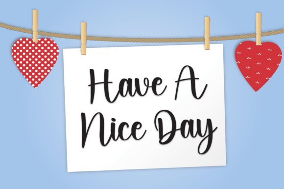 Hello Highland Font - Preview 4