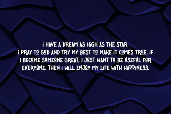 Jiro Fukia Font PNG with transparent background - Preview 2