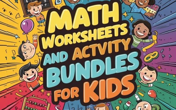 Math-Worksheets-Activitie-Bundles-for Ki