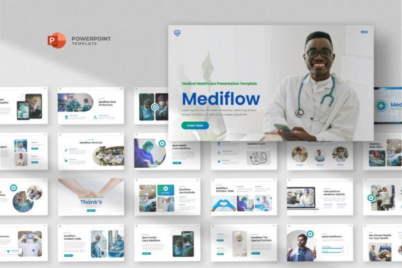 Preview of Medical & Healthcare Powerpoint Template