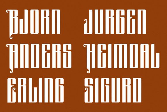 Morlix Font PNG with transparent background - Preview 3