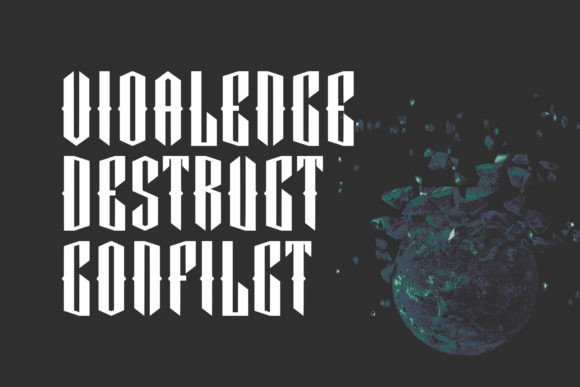 Morviezt Font PNG with transparent background - Preview 3