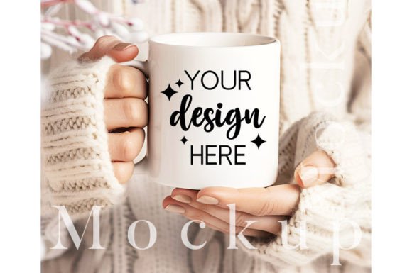 Mug Mockup 11oz Coffee Cup Mock Up Stock Afbeelding Bekers en Mokken Door DailyMockups