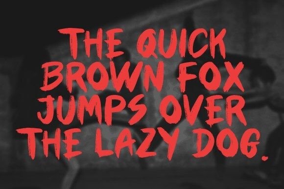 Nambued Font PNG with transparent background - Preview 3