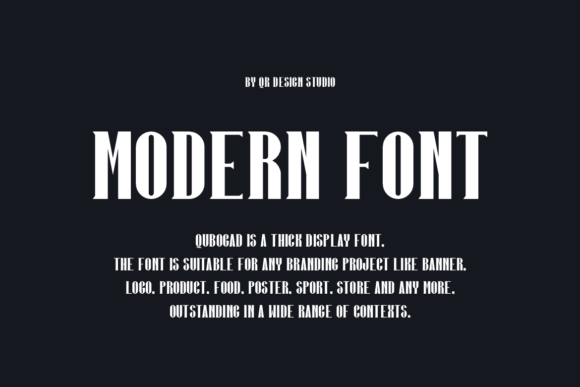 Qubogad Font PNG with transparent background - Preview 2