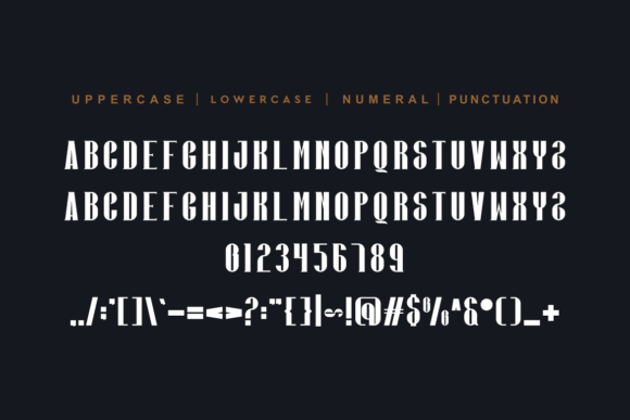 Qubogad Font PNG with transparent background - Preview 5