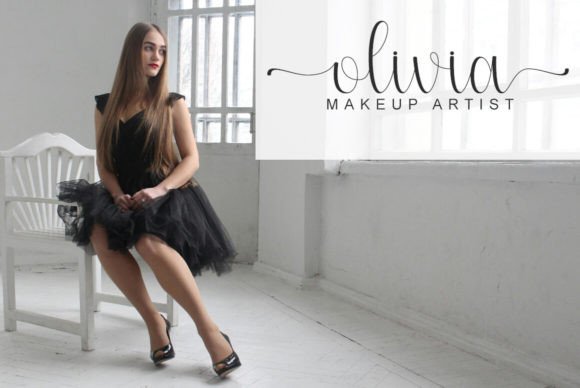 Gallery Font PNG with transparent background - Preview 1
