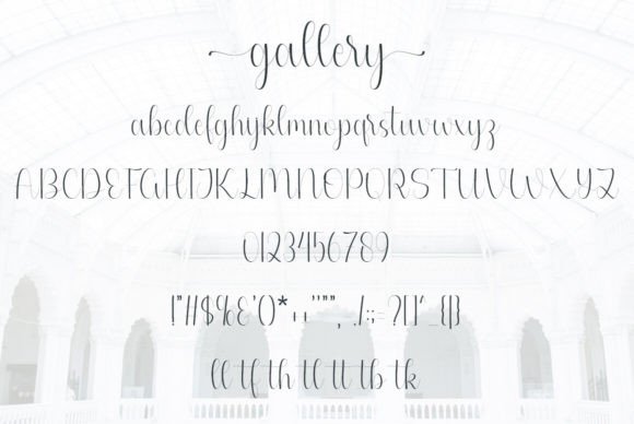 Gallery Font - Preview 6