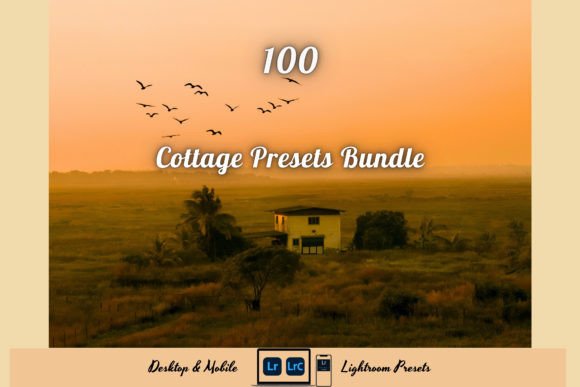 Cottage Lightroom Presets Bundle Graphics