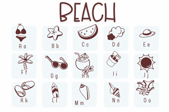 Beach Font - Preview 1