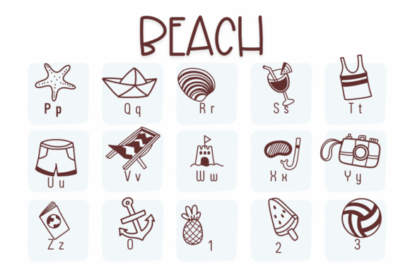 Beach Font - Preview 2