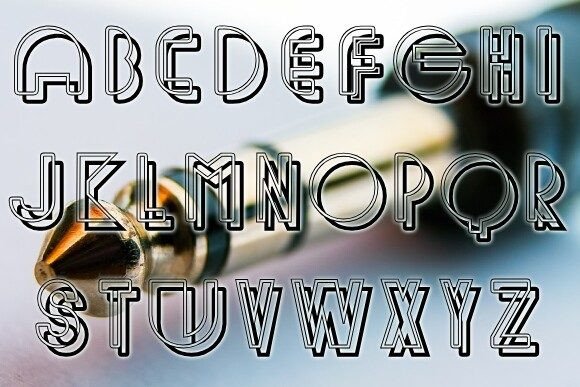 Cablegram Font - Preview 1