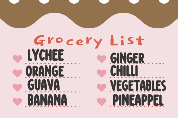 Calm Hearts Font - Preview 5