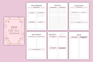 Editable 2025 Self-Love Workbook Canva Graphic by KDP GALLERY ...