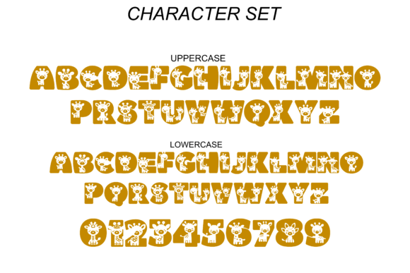 Giraffe Font - Preview 3