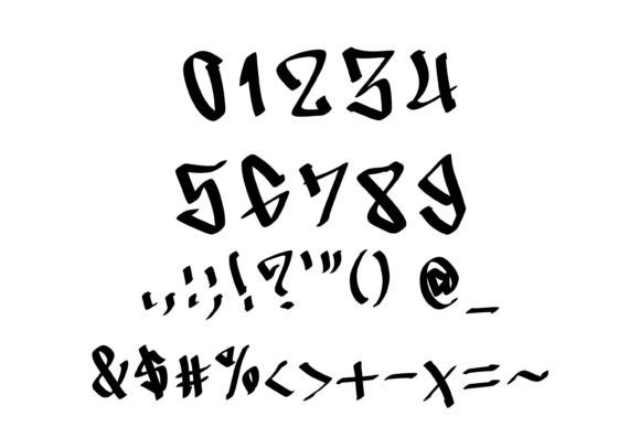 Kaotung Font PNG with transparent background - Preview 2