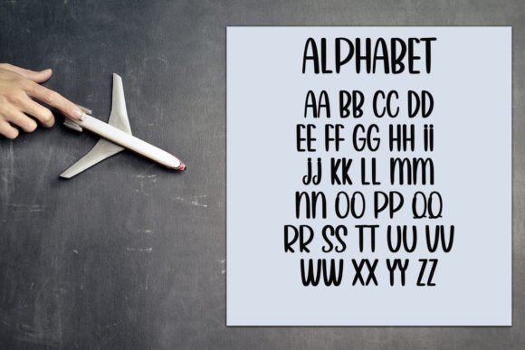 Alphabet Font - Preview 4
