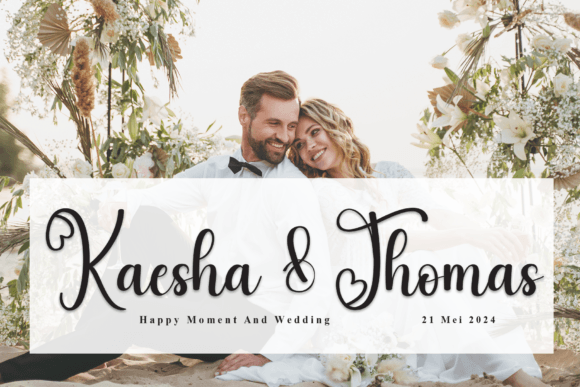 Beautiful Beach Font - Preview 1