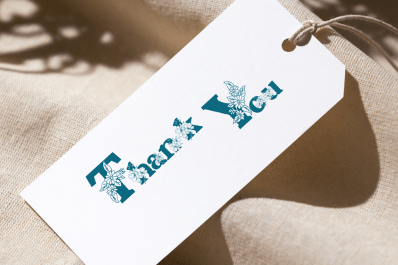 Botanical Font - Preview 6