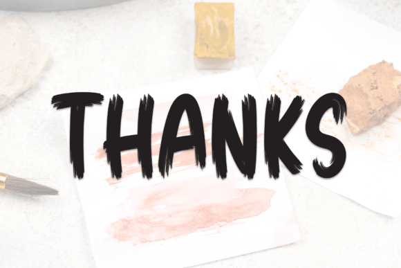 Brush Handmade Font - Preview 6