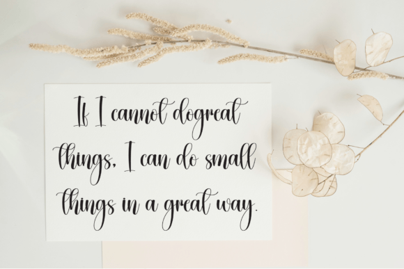 Cutting Font - Preview 3