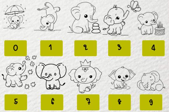 Elephants Font - Preview 4