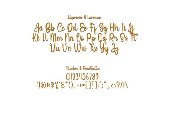 Holiday Font - Preview 4