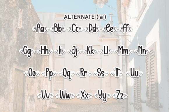 Outdor Cinematic Font PNG with transparent background - Preview 6