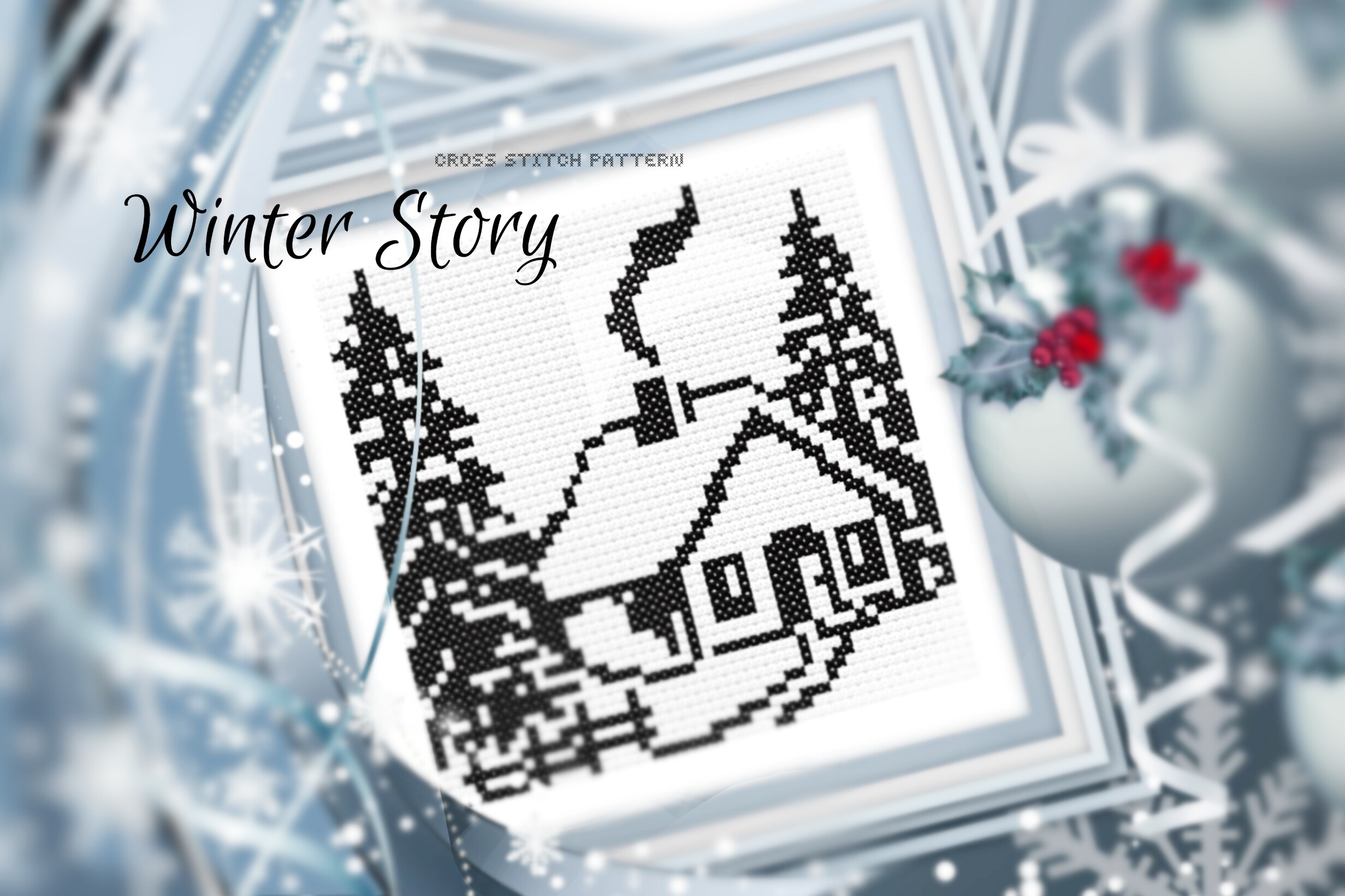 Winter Story 2. Cross Stitch Pattern