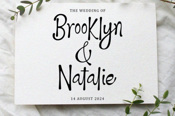 Authentic Signature Font - Preview 2