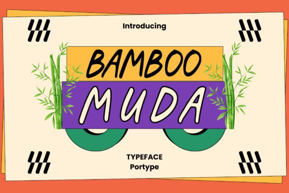 Bamboo Muda Font - Preview 1
