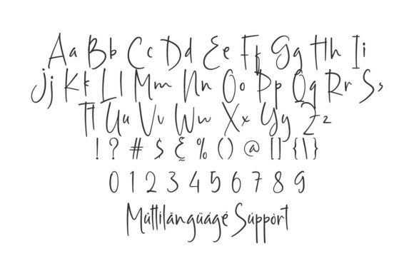 Berakhir Senja Font - Preview 4